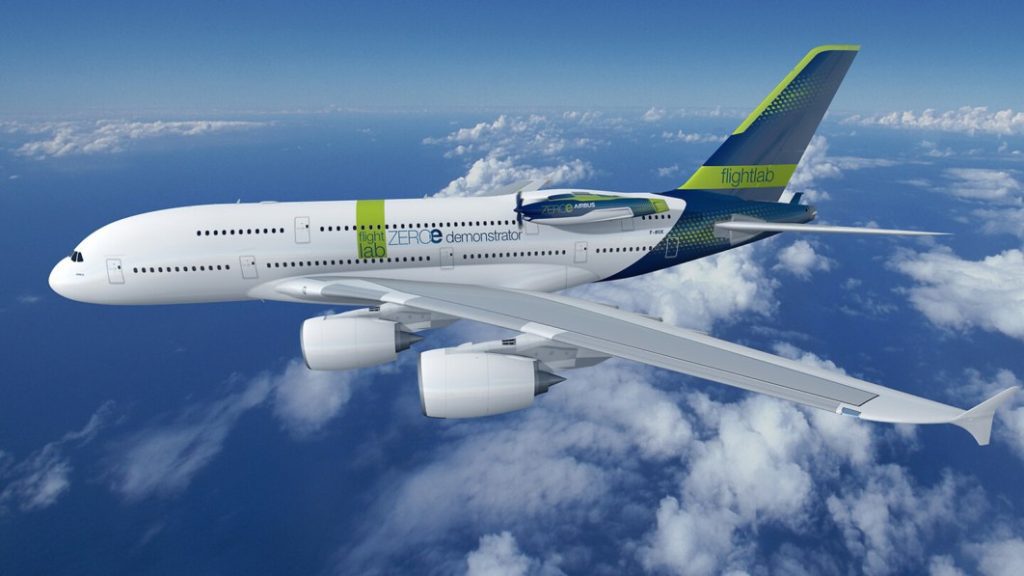 Airbus is building an aircraft hydrogen fuel cell powertrain