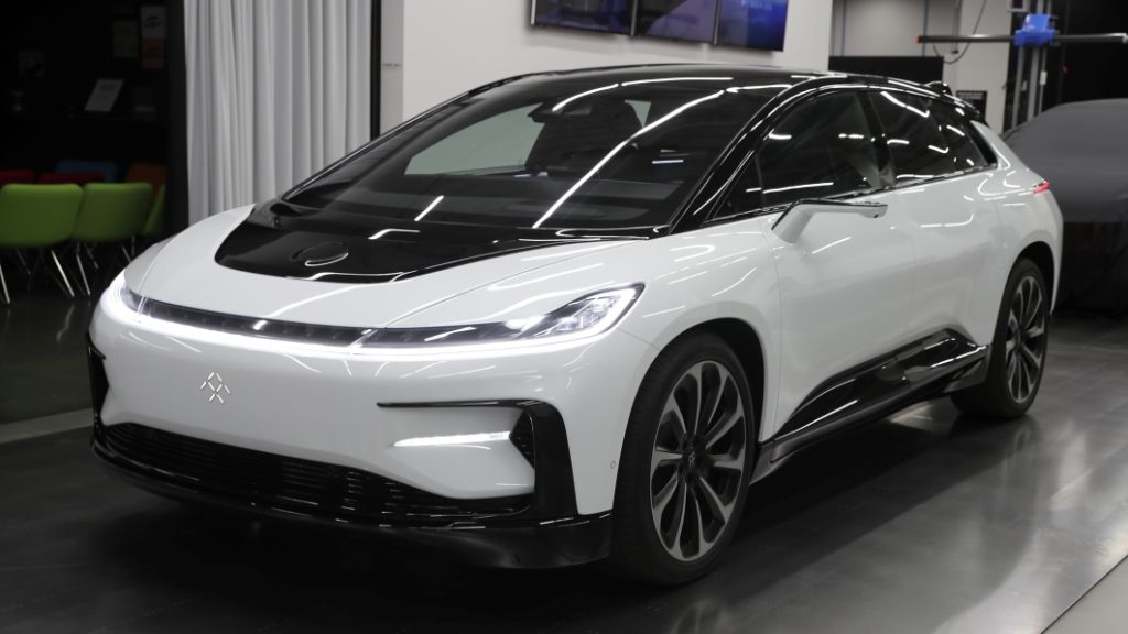 Faraday Future slides on signaling need for funds to start production
