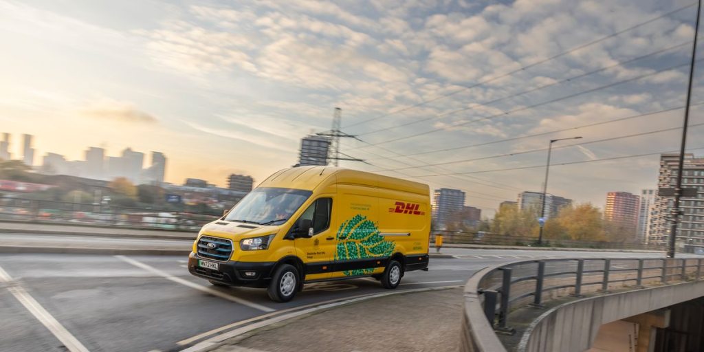 Ford Transit Electric Delivery Vans Added to DHL Fleets in U.S., Europe