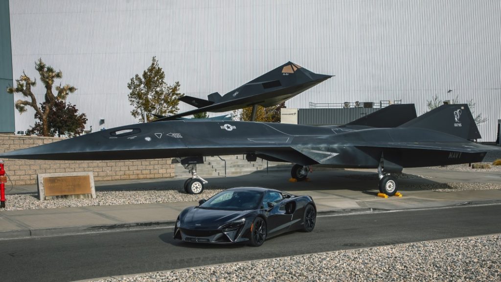 McLaren collaborates with Lockheed Martin Skunk Works on design tech