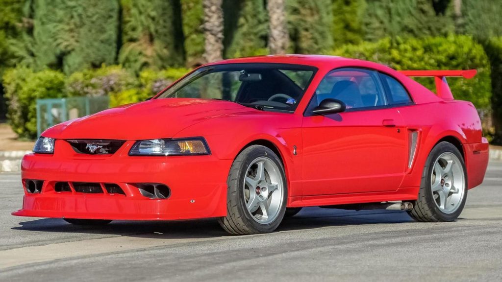 The 2000 Ford Mustang Cobra R Used a V6 Mustang's Rear Bumper