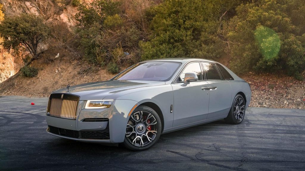 The 2022 Rolls-Royce Black Badge Ghost Is Its Very Own Vibe
