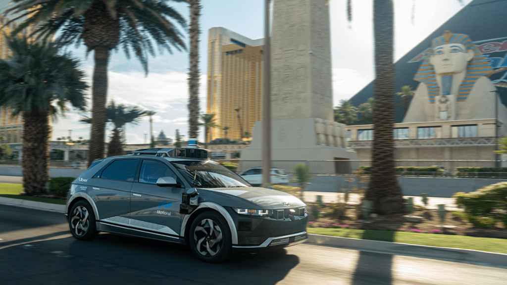 Uber Robotaxis Go Live In Las Vegas