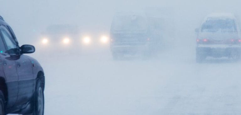 13 Tips for Driving in a Whiteout
