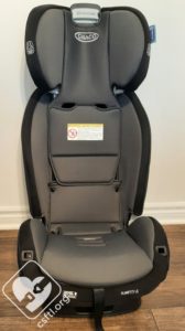 Graco SlimFit3 LX in booster mode