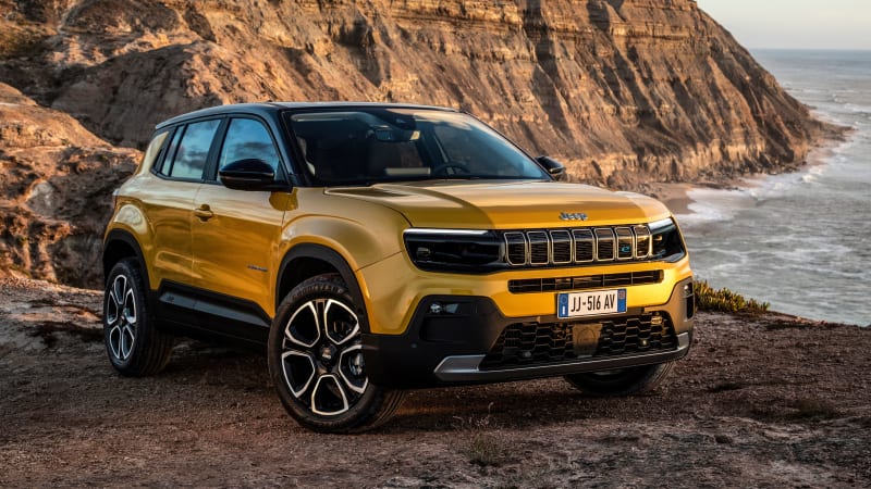 Jeep Avenger wins European Car of the Year, but you can't the brand's first EV in America