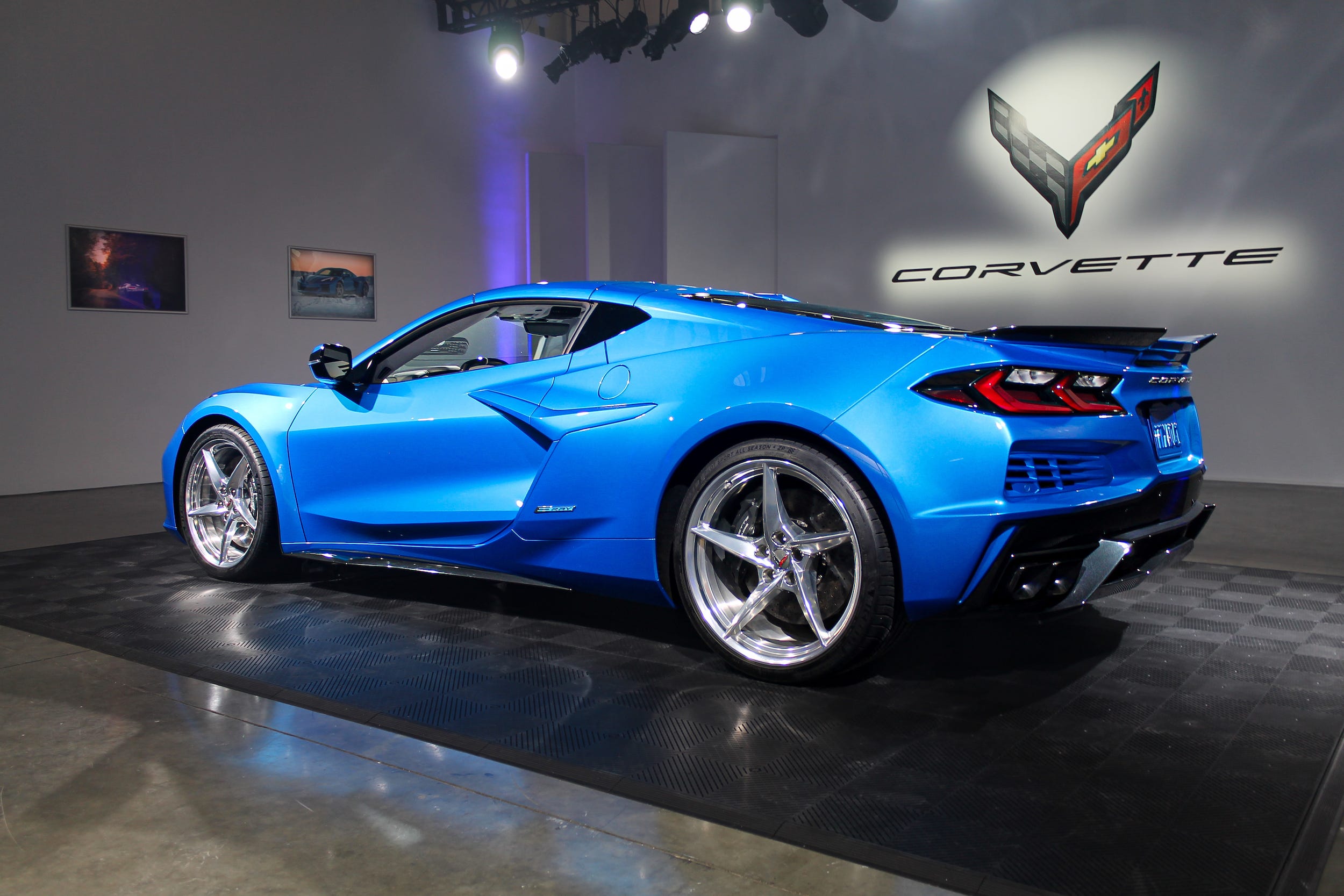 The 2024 Chevrolet Corvette E-Ray.