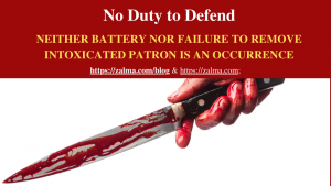 No Duty to Defend