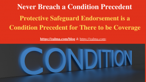 Never Breach a Condition Precedent