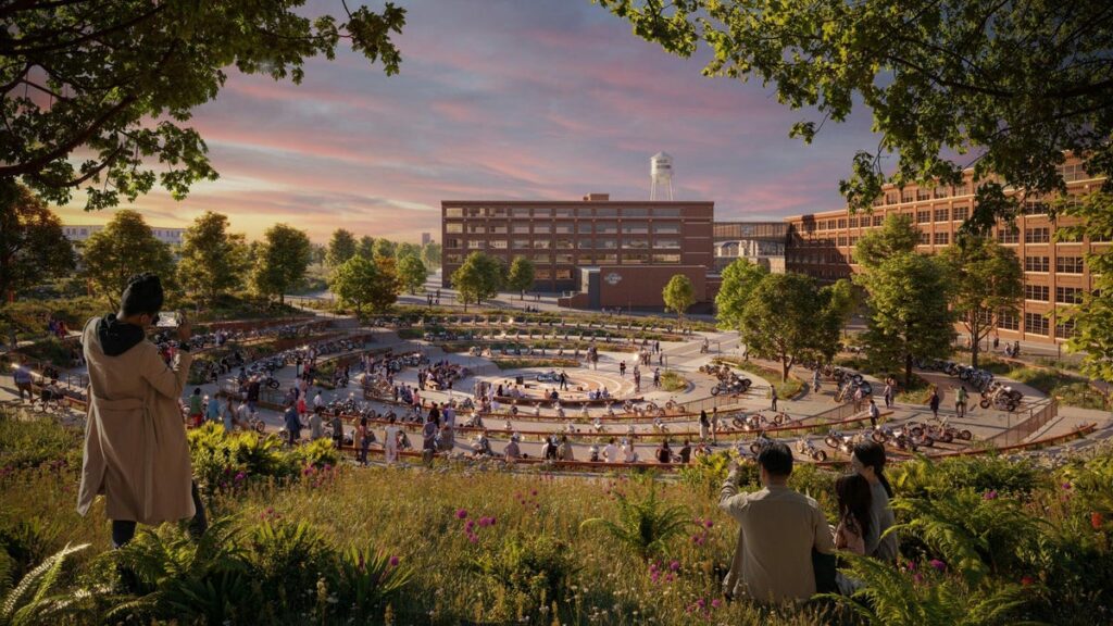 Harley-Davidson Is Turning Part of Its Headquarters Into a Park