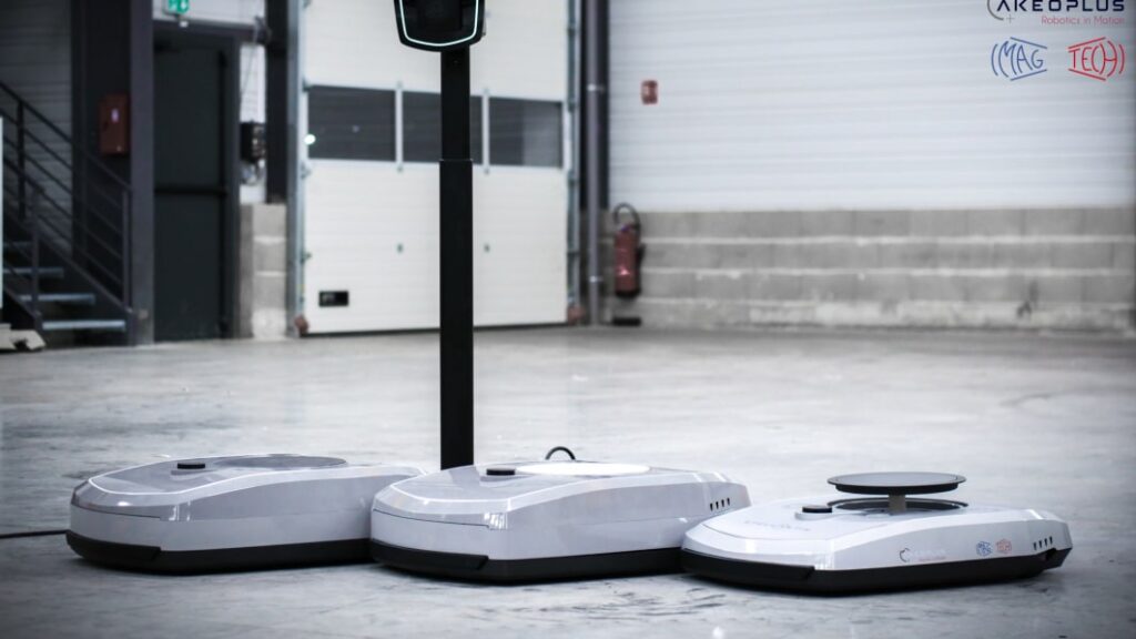 Ram debuts wireless inductive charging robot