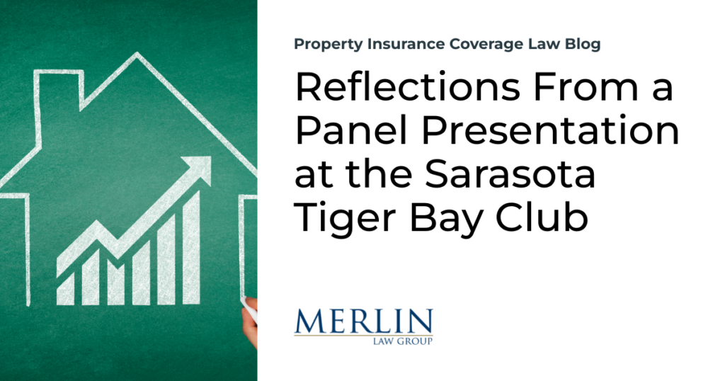 Reflections From a Panel Presentation at the Sarasota Tiger Bay Club