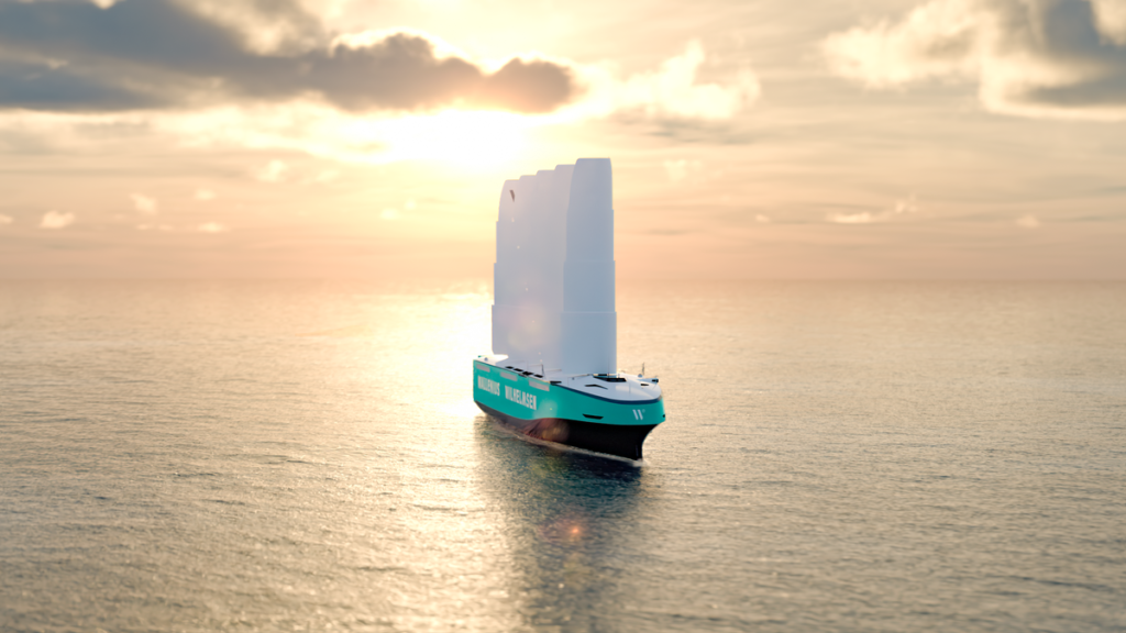 The EU Approves Funding for Wind-Powered Car Carrier