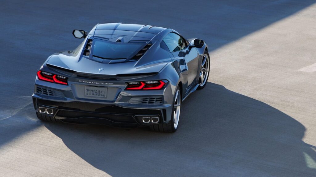 Why the Hybrid 2024 Corvette E-Ray Doesn't Have a Charging Port