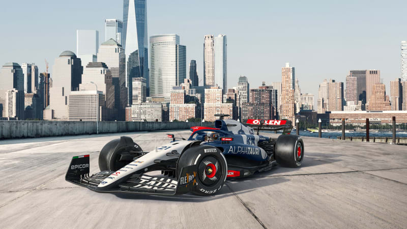 AlphaTauri shows 2023 Formula One livery ahead of new car reveal