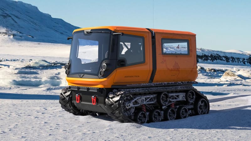 Antartica’s only EV had to be redesigned because of climate change