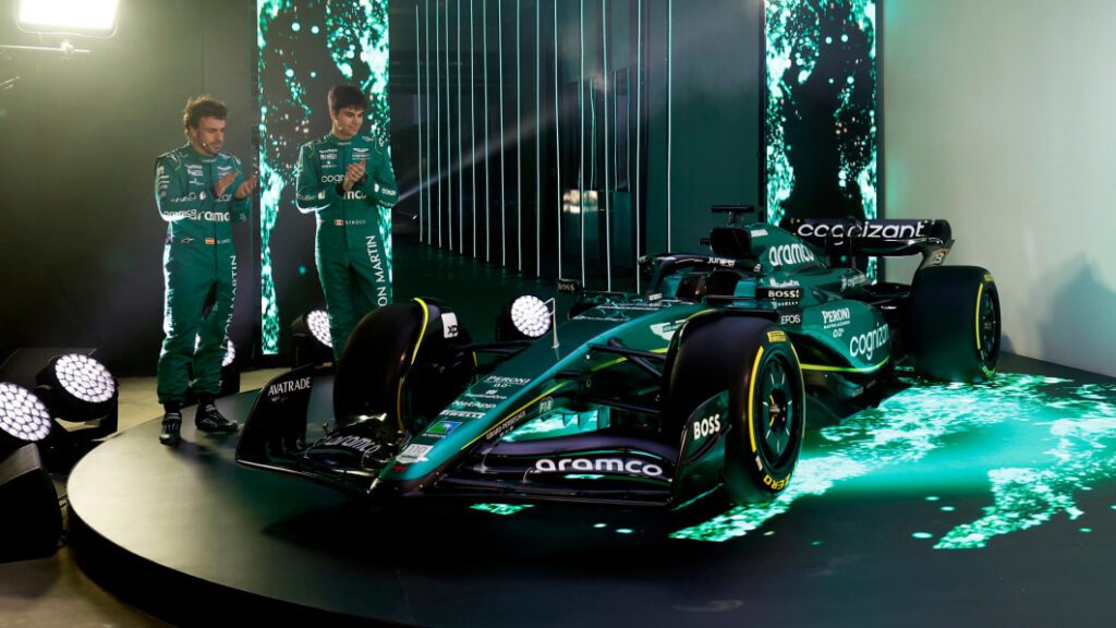 Aston Martin reveals AMR23 Formula 1 car for 2023 season