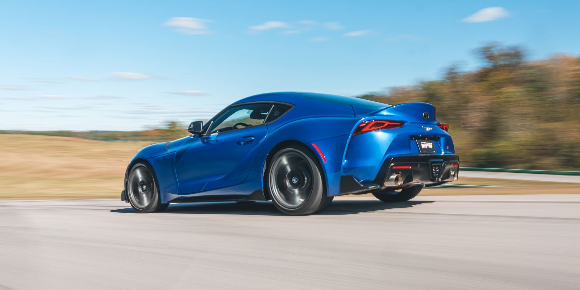 toyota gr supra at 2023 lightning lap