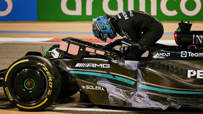 Mercedes, McLaren having difficulties in F1 testing