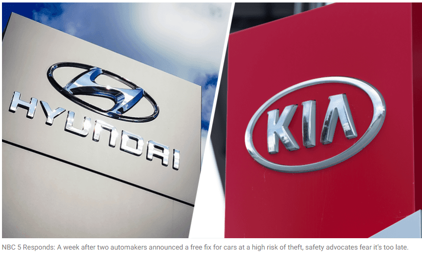 Safety Advocates Say Hyundai, Kia’s Anti-Theft Upgrade Doesn’t Go Far Enough