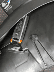 Safety 1st onBoard 35 SecureTech lower anchor storage