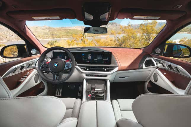 Image for article titled The 2023 BMW XM Is So Good to Drive, You Won&#39;t Care How it Looks