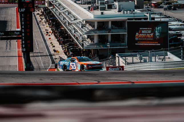 Image for article titled How Brad Perez Conquered His Rollercoaster Ride of a NASCAR Xfinity Race at Circuit of the Americas