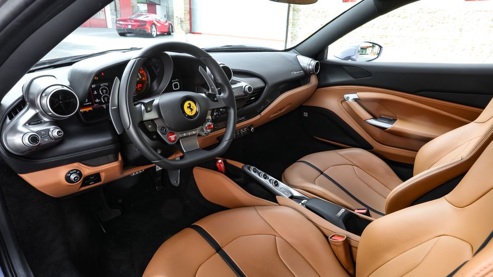 2020 ferrari f8 tributo interior