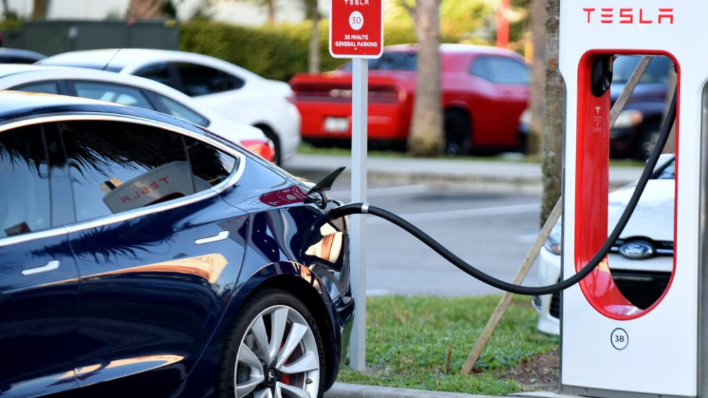 Non-Tesla EVs can now use some Superchargers ... it may not go well