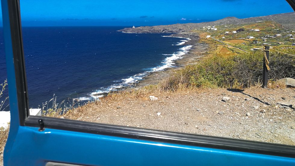 landascape cala cinque denti, pantelleria island, trapani, sicily, italy