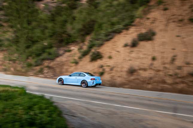 Image for article titled The 2023 BMW M2 Distills the M4's Sports Car Chops