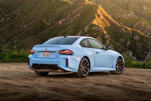 Image for article titled The 2023 BMW M2 Distills the M4's Sports Car Chops