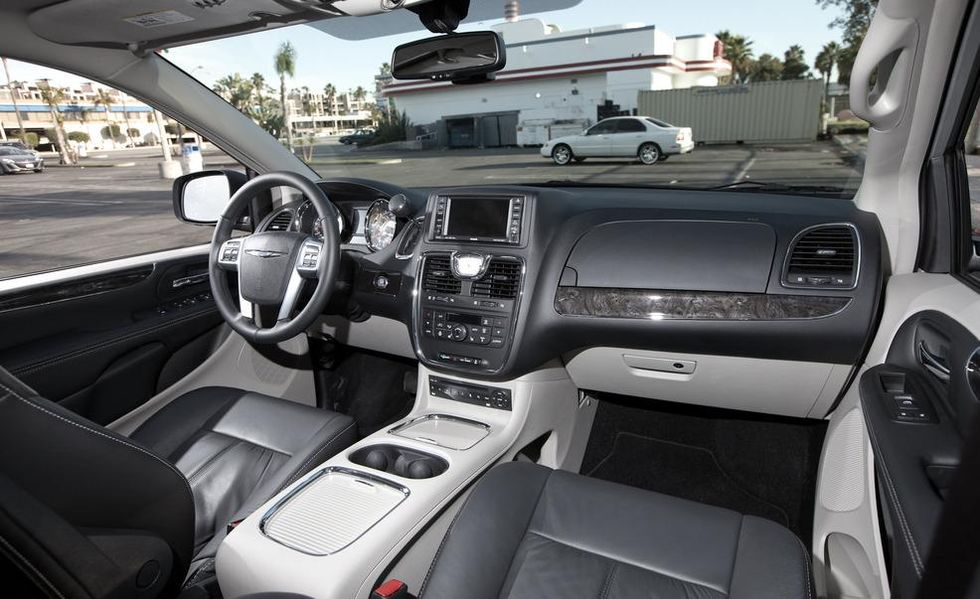 2011 Chrysler Town & Country Limited interior 2011 chrysler town country limited interior