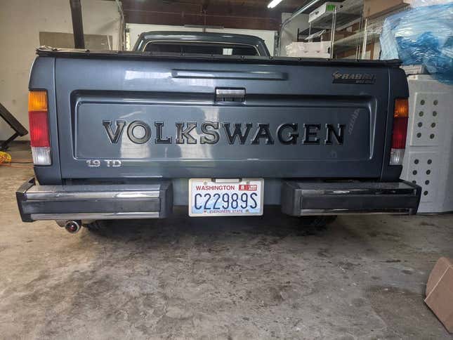 Image for article titled At $7,500, Does This 1981 VW 'Caddy' Pickup Mean it’s Rabbit Season?