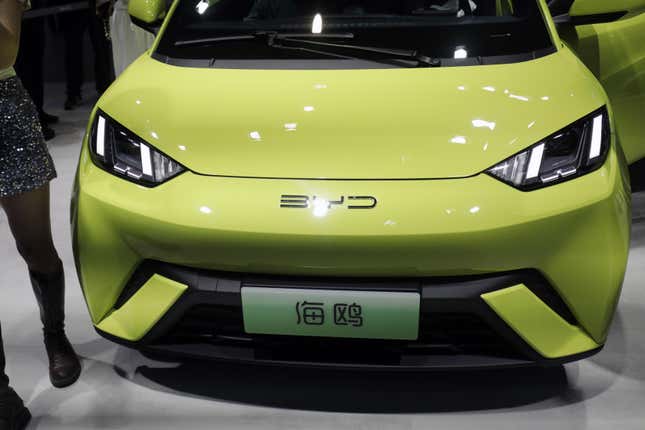 Image for article titled The Absurdly Cheap BYD Seagull Could Become China&#39;s Bestselling EV