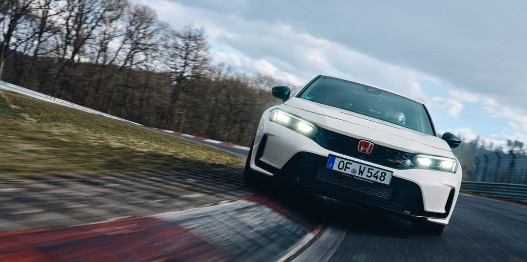 2023 Honda Civic Type R Takes Front-Drive Crown at the 'Ring