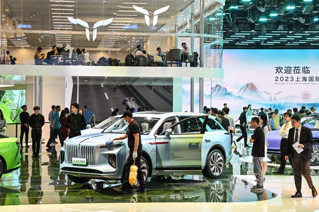 Image for article titled EVs Are Getting Weird and Coming Into Their Own at the Shanghai Auto Show