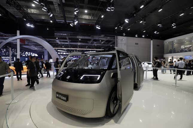 Image for article titled EVs Are Getting Weird and Coming Into Their Own at the Shanghai Auto Show