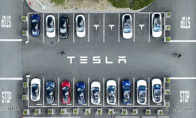 Image for article titled Tesla Still Tops The List Of Cars 'Made In America'