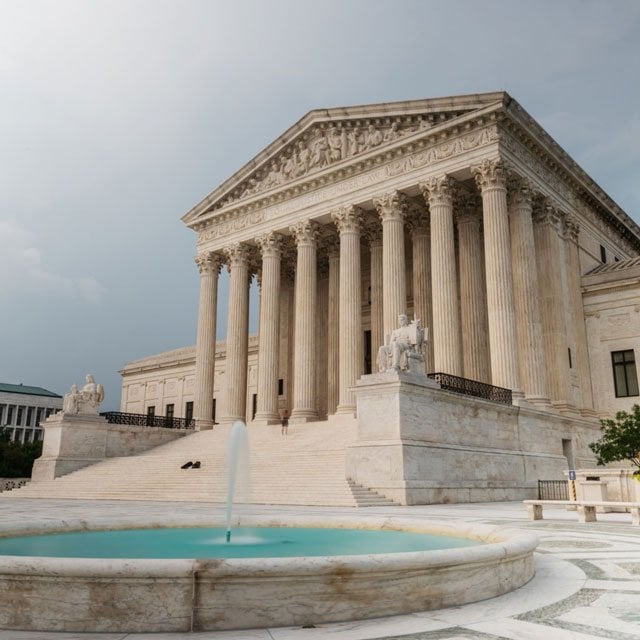 U.S. Supreme Court building in Washington, D.C.