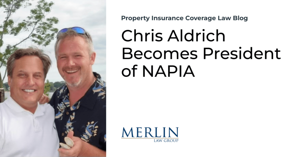 Chris Aldrich Becomes President of NAPIA