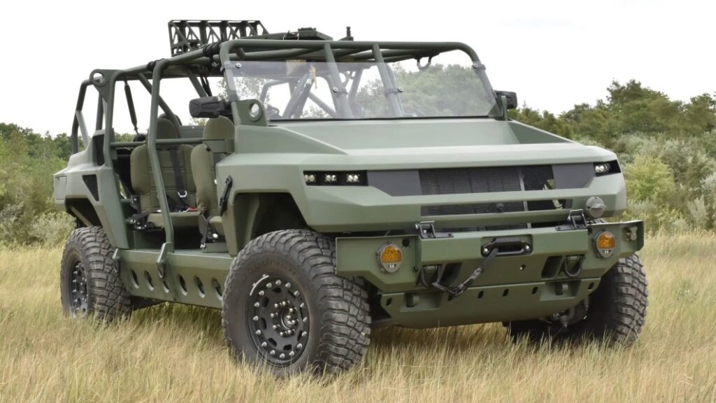 GM Defense shows Hummer EV-based military truck concept