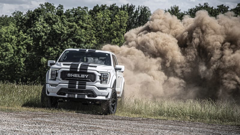 Shelby's 800-hp Ford F-150 celebrates Carroll Shelby's 100th birthday