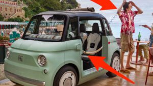 Fiat's tiny new electric car has the strangest feature ever