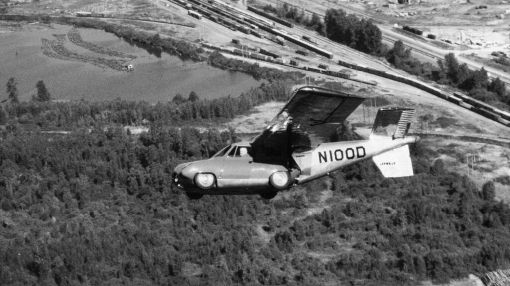 Flying cars in movies and TV and the real-life vehicles they inspired