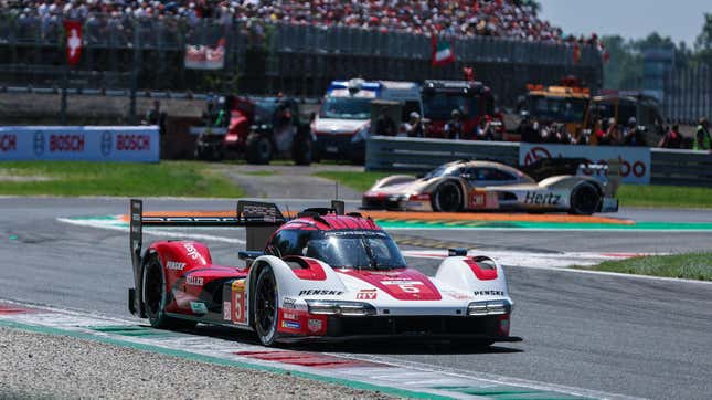 #5 Porsche Penske Motorsport - Porsche 963 Hybrid of Dane Cameron (USA) in action during the WEC FIA World Endurance Championship 6 Hours of Monza 2023 at Autodromo Nazionale Monza.