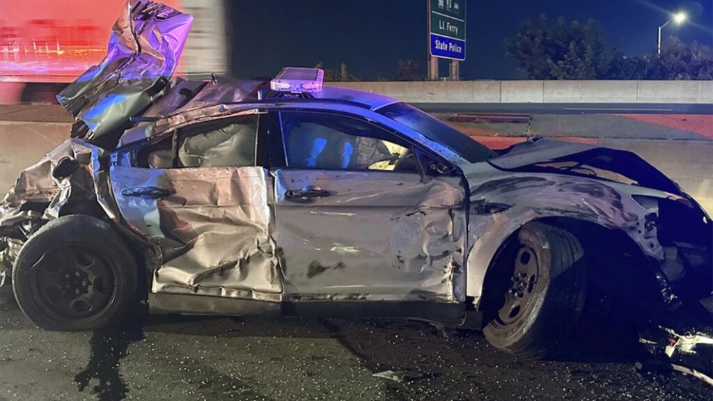 Truck leaking human waste causes multiple wrecks on Connecticut highway