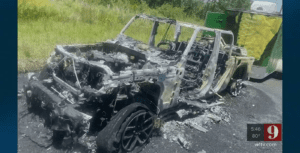 Woman’s recalled Jeep bursts into flames on Central Florida highway