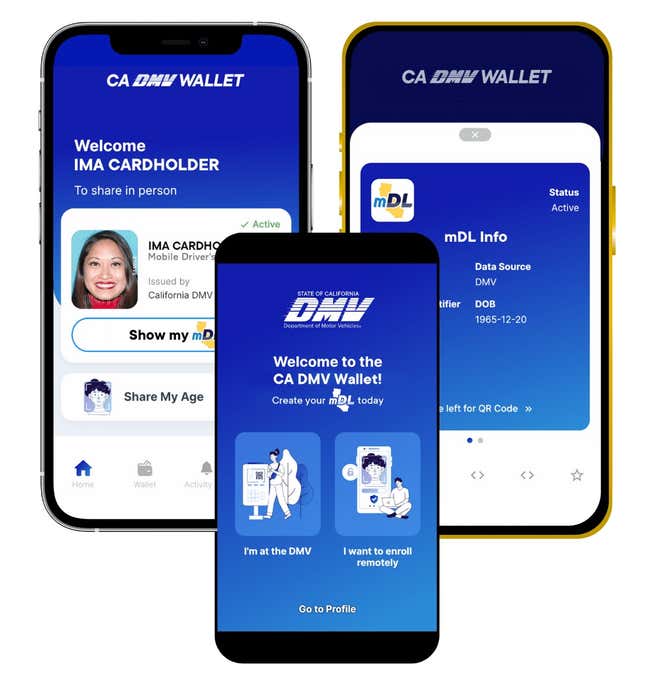 Image for article titled There Are Downsides To California's Digital Driver Licenses