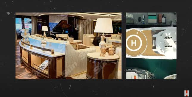 Image for article titled Take A Tour Of Vladimir Putin's $100M Superyacht